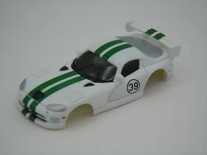 JOHNNY LIGHTNING #820 WEISS/GRÜN DODGE VIPER GTS-R SCHALE ~ NOS PASST AURORA AFX 2 - Bild 1 von 10