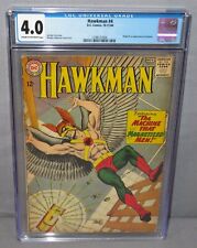 HAWKMAN #4 (Zatanna 1st appearance & origin) CGC 4.0 VG DC Comics 1964