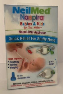 New Neilmed Naspira Babies & Kids Nasal-Oral Aspirator - Picture 1 of 2