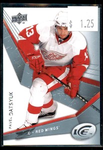 2008-09 Upper Deck Ice Pavel Datsyuk Detroit Red Wings #75