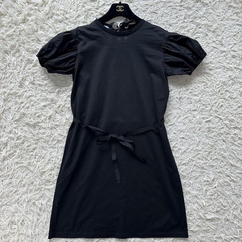 Cintura Prada manica a sbuffo pezzo unico nera taglia S donna formale business casual