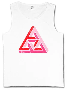 PENROSE LOGO SIGN II TANK TOP GYM VEST - Big Triangle Bang TBBT Theory Dreieck - Bild 1 von 2