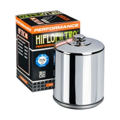 Filtro de aceite Hi-Flo High Perf - HF170CRC Harley Davidson FXSTB Night Train 1999 Foto 1 de 2