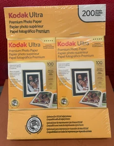 New Kodak Ultra Premium Photo Paper 4 x 6 Inches High Gloss 200 Sheets Sealed - Afbeelding 1 van 2