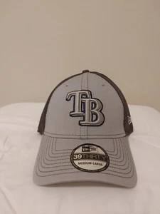 Tampa Bay Rays MLB Grayed Out Neo Flex Fit New Era 39THIRTY Medium-Large NWT - Picture 1 of 12