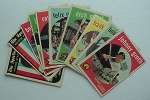 1959 TOPPS BASEBALL CARD SINGLES (1-250) *** $1.50 EACH+