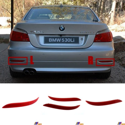 Reflector trasero Fit 07-10 BMW5 E60 LCI Base Sedán 520i 528xi 530i 535i 540i 550i Foto 1 de 4