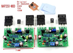 DIY NAIM MOD NAP250  Stereo Amplifier Board Dual Channel Assembled Class AB - Picture 1 of 4