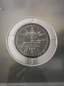 Grafik 45 Metall Film Kanister 6-Panel Akkordeon faltbar Kraft Album 6 in Neu aus altem Lagerbestand - Bild 1 von 4