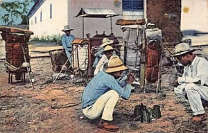 Guatemala - Indios almorzando en el camino - Ed. Unknwon 11821 - Picture 1 of 2