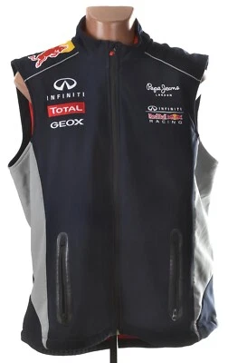 FORMULA 1 RED BULL RACING 2010'S VEST JACKET SIZE XXL ADULT VETTEL ERA - Image 1 of 4
