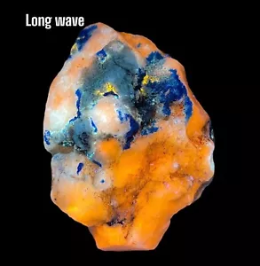 42GM Fluorescent Afghanite with lazurite specimen From Afghanistan - Picture 1 of 7