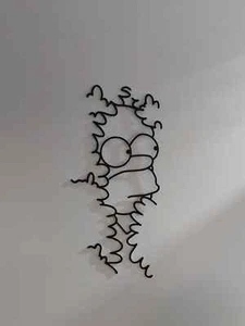 Homer Simpsons Bild Geschenk Wand 3D Druck Kunst Doodle Merch Simpson - Bild 1 von 1