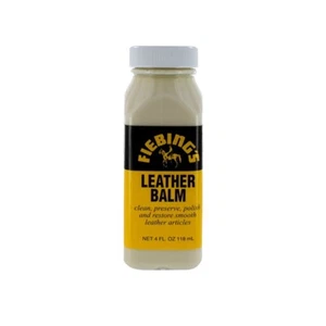 Fiebing's Leather Balm Cleaner Softener Conditioner for Smooth Leathers 4 oz - Picture 1 of 9