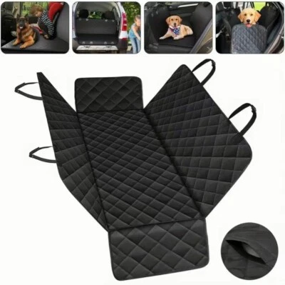Pet Car Seat Cover Safety Protector Mat Rear Back Seat Hammock Cushion Mat UK - Image 1 of 4