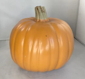 Pumpkin Decoration Halloween Fall Decor 9" Wide - Bild 1 von 6