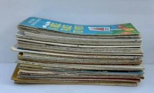 Vintage Lot Of 40 Various Gas Station Road Maps - Picture 1 of 9