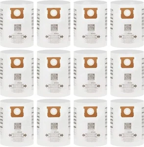 12 Pack VF2005 Vacuum Bags Compatible with Vac Bags 10-14 Gallon, Type F 9066... - Picture 1 of 2