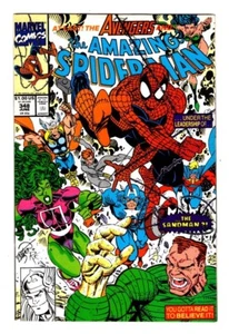 AMZING SPIDER-MAN 348, VF (8.0), SHE HULK, SERSI, BLACK WIDOW, - Picture 1 of 2