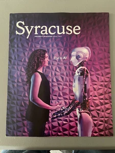 Syracuse Univ Magazine -SPRING 2025 Volume 42 - Number 1 - EYE TO AI - Picture 1 of 3