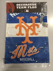 NY Mets Garden Double Sided Flag and Yard Banner NEW - Picture 1 of 2
