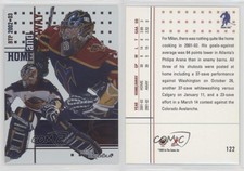 2002-03 ITG Be A Player Between the Pipes Home and Away Milan Hnilicka #122