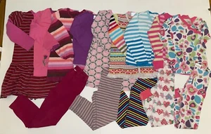 HANNA ANDERSSON GIRLS Sz 120 | 6-7 EUC LOT OF 14 Tops/Bottoms/PJs/ Pants/OUTFITS - Picture 1 of 12