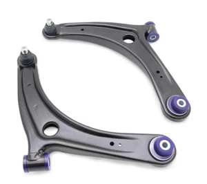 SuperPro Front Lower Control Arm Set w/SuperPro Bushings & Caster For Mitsubishi - Picture 1 of 3