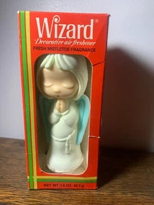Vintage Wizard Christmas Angel Decorative Air Freshener 1980's - Picture 1 of 4