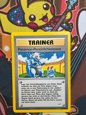 Pokemon-Persönlichkeitstest 102/105 Neo Destiny deutsch Pokemon Karten NM+ - Bild 1 von 2
