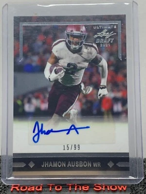 2021 JHAMON AUSBON AUTO LEAF ULTIMATE DRAFT /99 GLR-JA1 - Image 1 of 2
