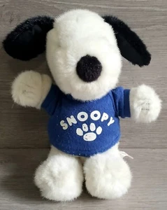 Vintage Snoopy Plüschtier Determined Productions Dakin blau Shirt 1968 1958 - Bild 1 von 3