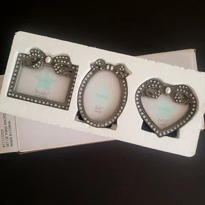 Vintage Set Of Three (3) Photo Mini Jewels Frames New In Box - Picture 1 of 5
