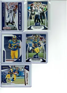 2019 Rookies & Stars Football Los Angeles Rams Team Set (5) Base Cards ++ - Bild 1 von 2
