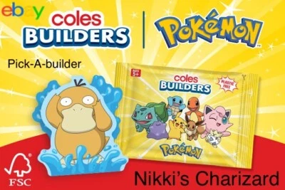 Pokemon - 2024 - Australian Coles Promotion - Pokemon builders - Limited Edition - Image 1 of 3