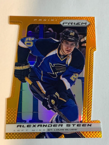Alexander Steen 16/50 - 2013-14 Panini Prizm Prizms Orange Die Cut #184