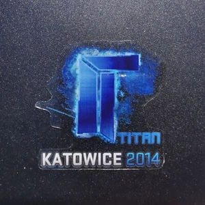 Pegatina transparente Titan Holo Katowice 2014 CSGO CS2 Counter Strike (sin efecto) - Imagen 1 de 11