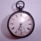 Antique Waltham American Watch Co Sterling Silver Pocket Watch, 1857 Movement