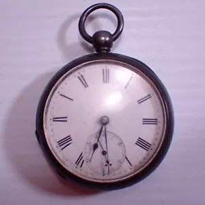 Antique Waltham American Watch Co Sterling Silver Pocket Watch, 1857 Movement - Picture 1 of 24