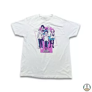 My Hero Academia T-Shirt Herren XL weiß doppelseitige Grafik Anime Tee - Bild 1 von 6