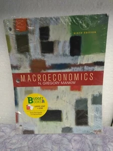 Macroeconomics 9th Edition by N. Gregory Mankiw BRAND NEW! - Foto 1 di 2