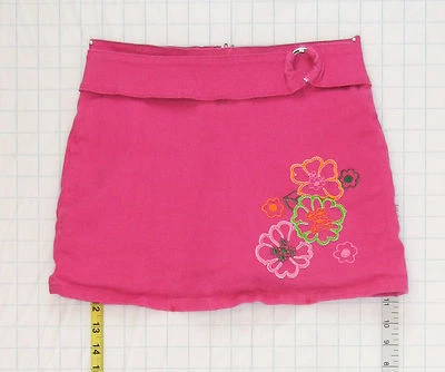 Falda corta elástica Speechless talla 12 niñas rosa C1001 Foto 1 de 4