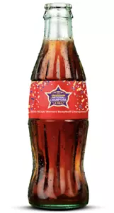 LSU 2023 Mujer Baloncesto Campeones Nacionales Coca-Cola Botella Vidrio COCA 8 fl - Imagen 1 de 2