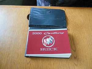 Used, VG Condition Owners Manual & Case For The 2000 Buick Centruy - Picture 1 of 1