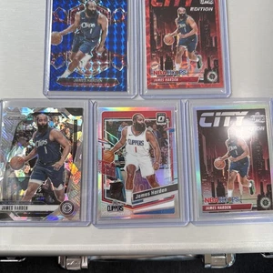 2023-24 Panini Basketball Mosaic Hoops Donruss Optic James Harden x5 Lot /199/88 - Picture 1 of 1