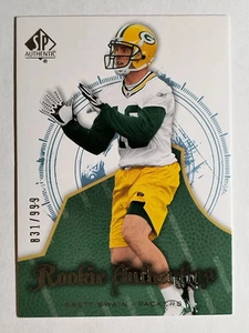 2008 SP Authentic #198 Brett Swain RC - Picture 1 of 2
