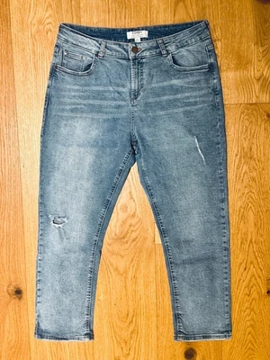 Ladies Womens Dorothy Perkins COREY Jeans  • Size 14 • Mom • Distressed - Image 1 of 4