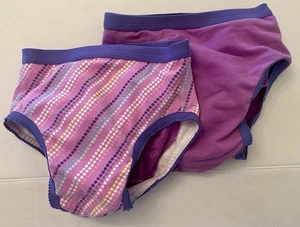Girls 2-pair SMALL Goodnites brand “TRU-FIT”reusable leak -proof Underwear Pants - Picture 1 of 5