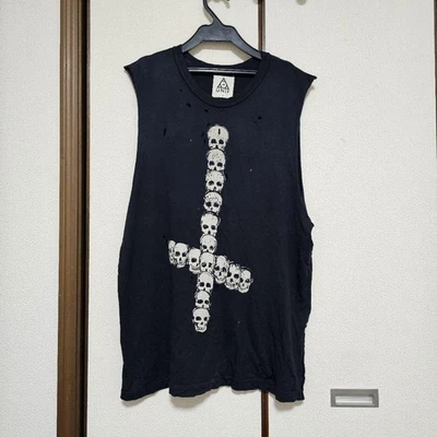 Camiseta sin mangas UNIF para mujer talla L negra Foto 1 de 2