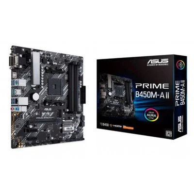 ASUS PRIME B450M-A II AMD B450 Socket AM4 micro ATX (PRIME B450M-A II,AMD B450,  - Immagine 1 di 4